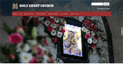 Desktop Screenshot of holyghostchurch.in